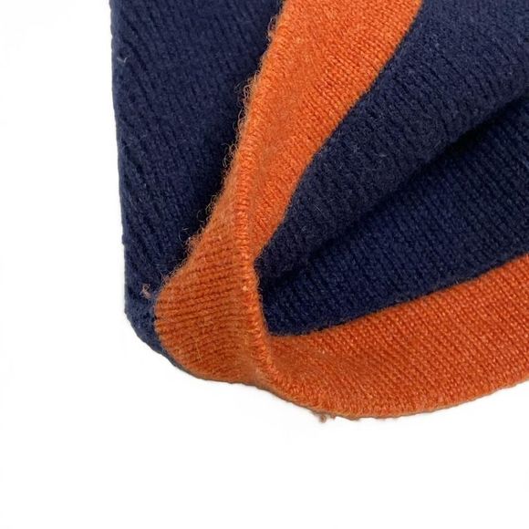 Chanel Cardigan Size 38 M Women - P59182 Dark Navy And Orange Long Sleeves / - Picture 12 of 12